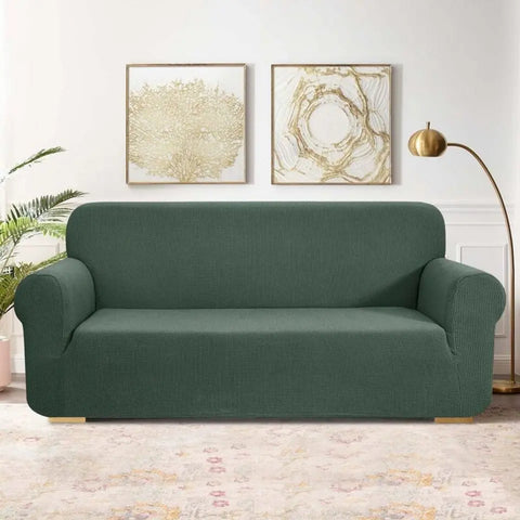 Stretch Jacquard kariert Sesselhusse 2-Sitzer Chunyi by Subrtex