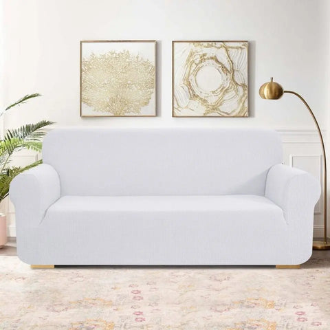 Stretch Jacquard kariert Sesselhusse 2-Sitzer Chunyi by Subrtex