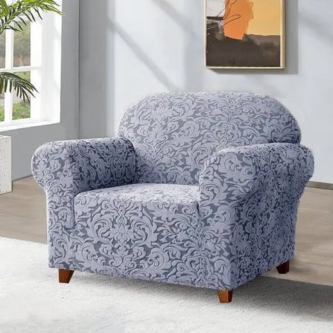 Damast Stretch Sofabezug Sofahusse 1 Sitzer Subrtex - Subrtex-de